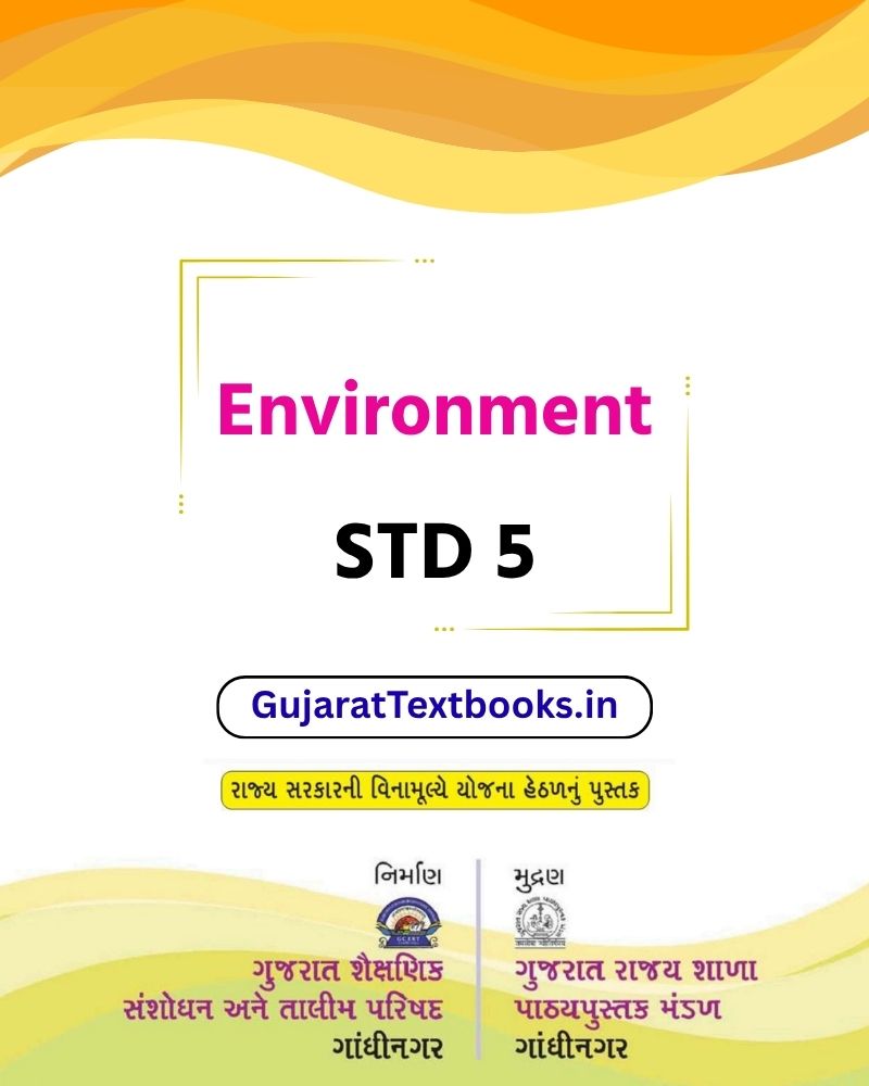 GSEB Standard 5 Environment Textbook PDF Download English Medium
